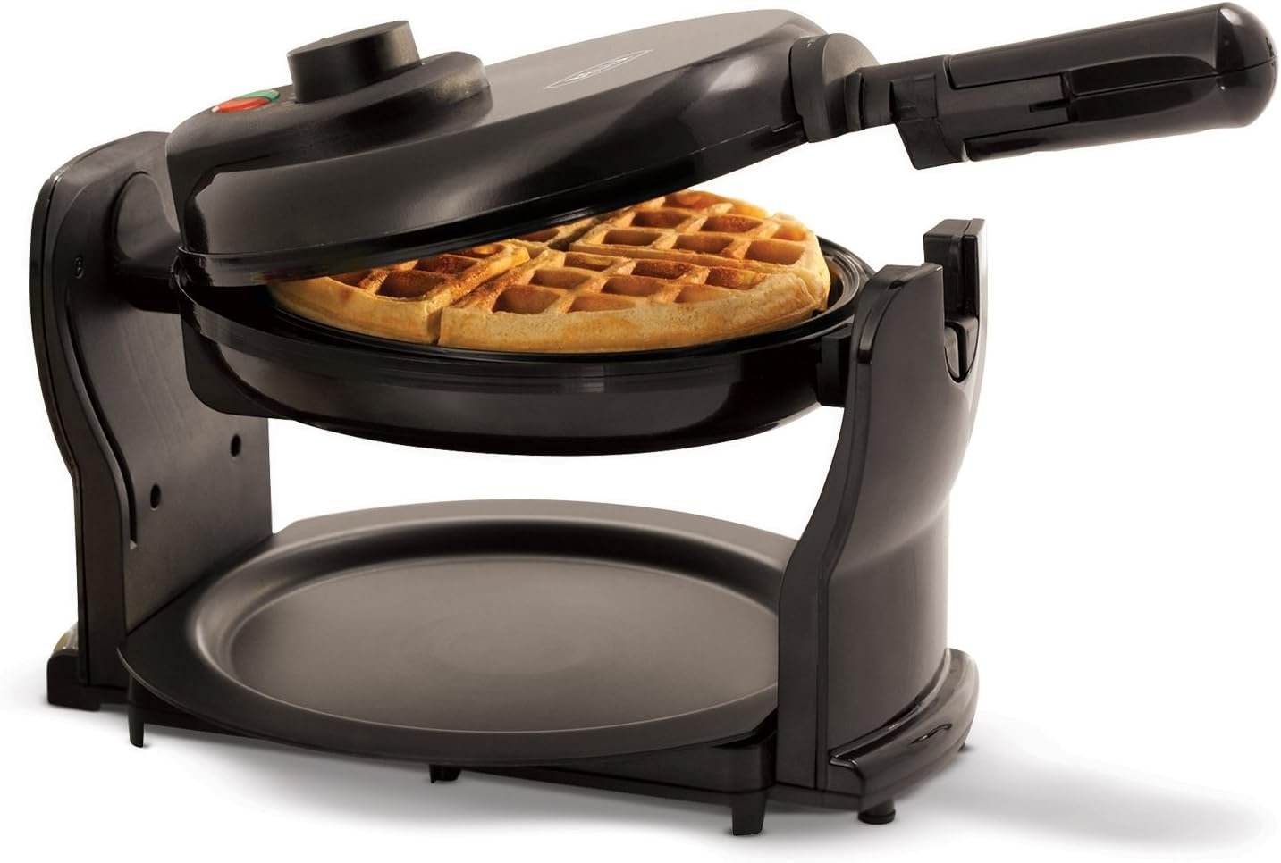 Rotating Waffle Maker for Restaurant-Style Waffles