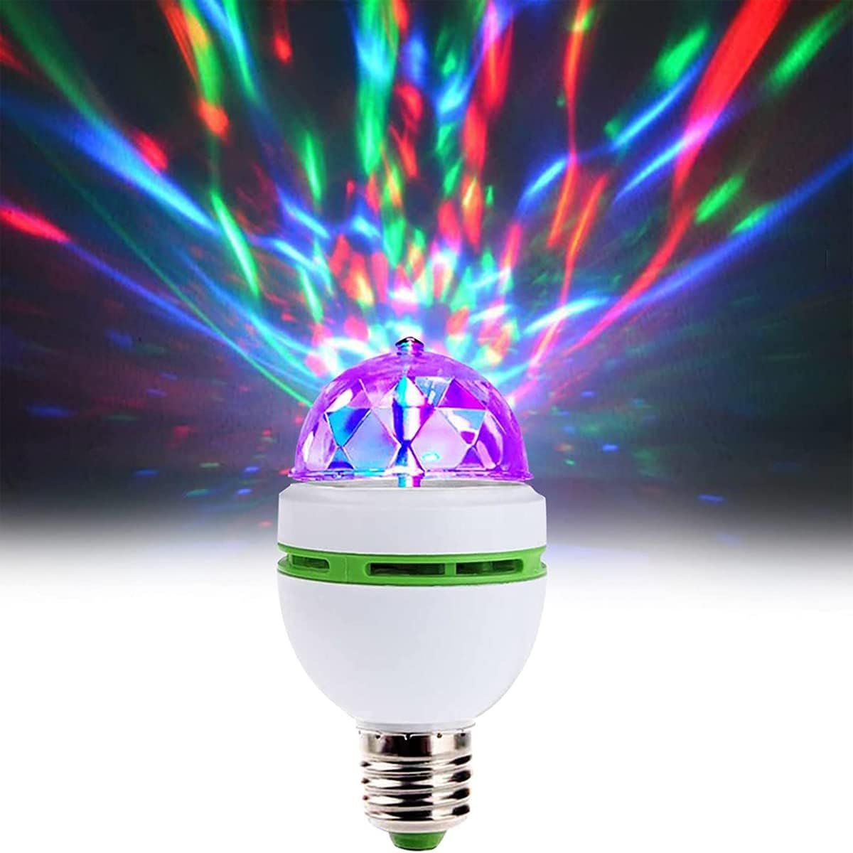 Turn Any Room Into a Dance Floor With Rotating Disco Light Bulb