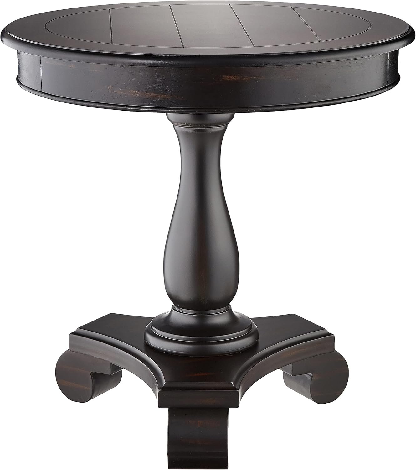 Timeless Elegance: Round Pedestal Side Table
