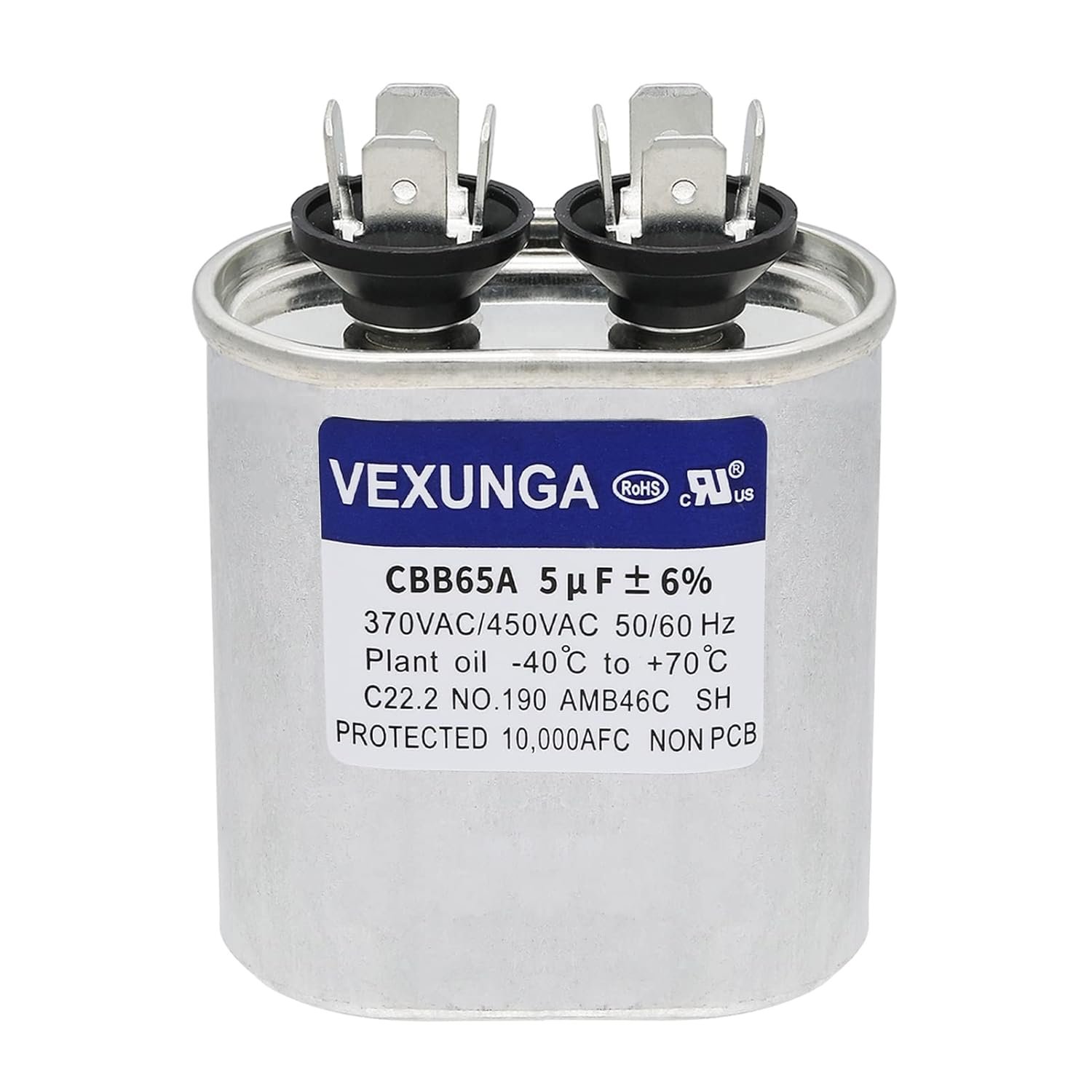Reliable Run Start Capacitor for AC & Pools