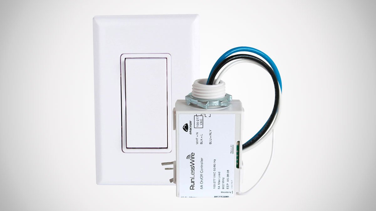 RunLessWire Wireless Light Switch Kit