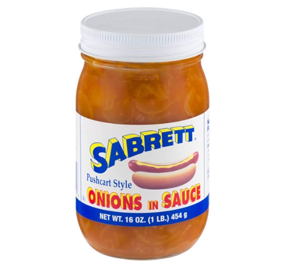 Delicious Sabrett Onions in Sauce 16 oz.