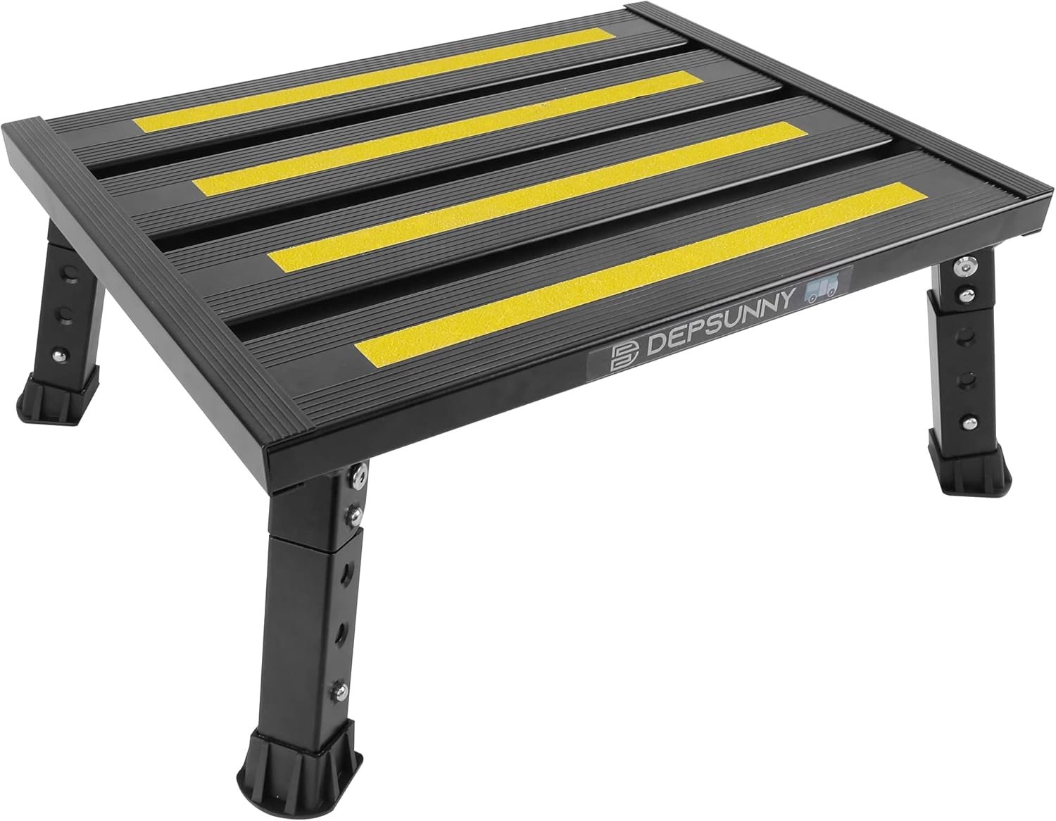 Safe & Easy RV Entry - Adjustable Aluminum Step