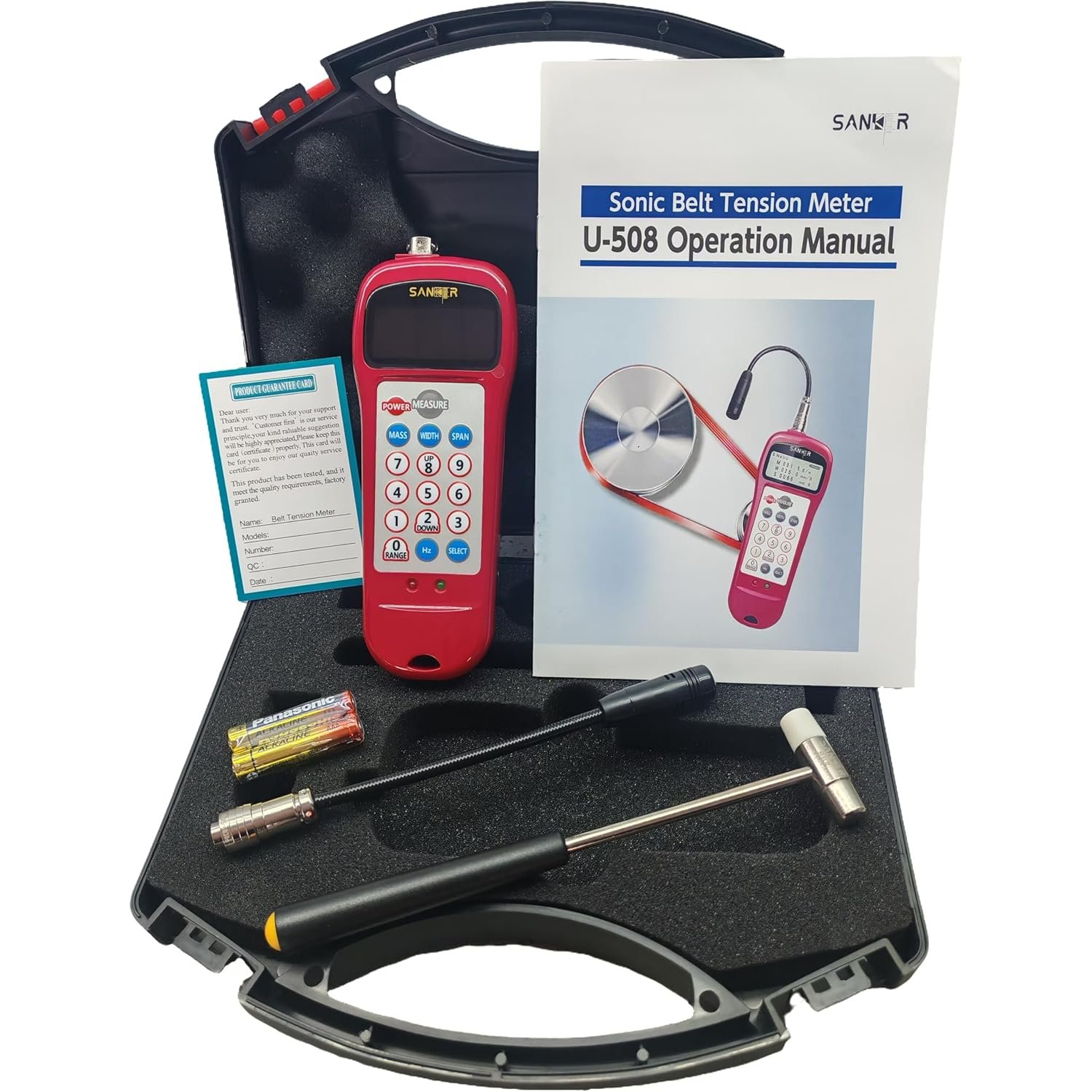 Precision Belt Tension Meter: Test & Optimize Your Machinery