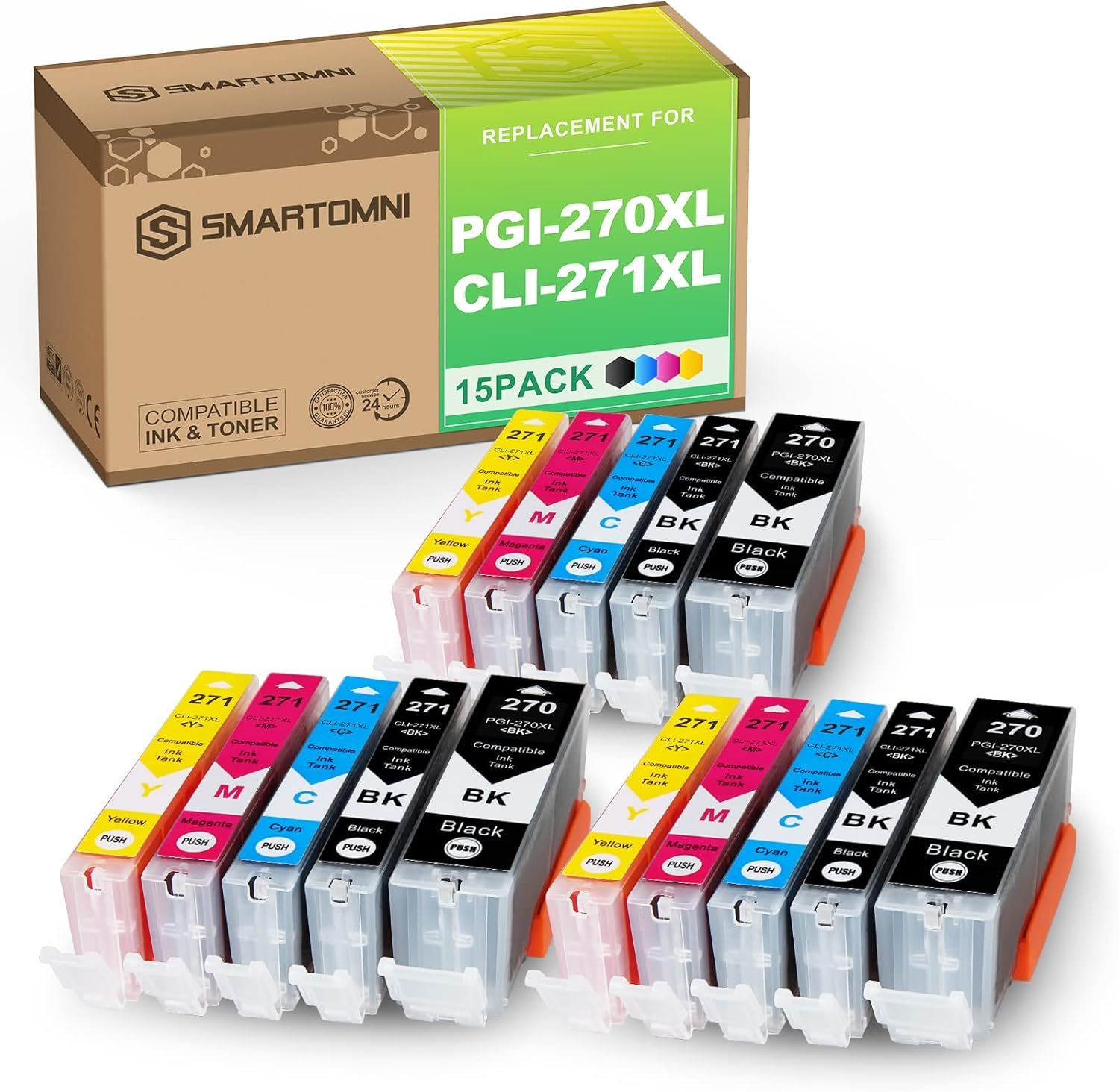 Save Big on Printing: 15-Pack Canon Ink Set