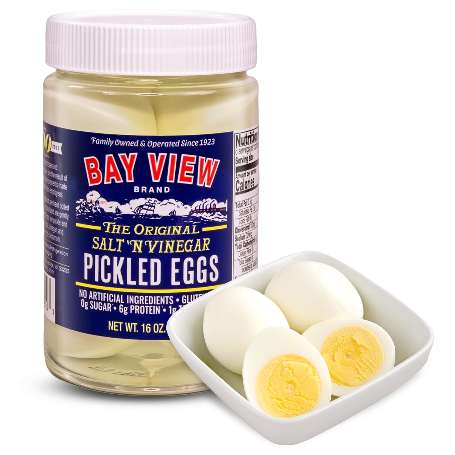 Savory Salt 'N Vinegar Pickled Eggs