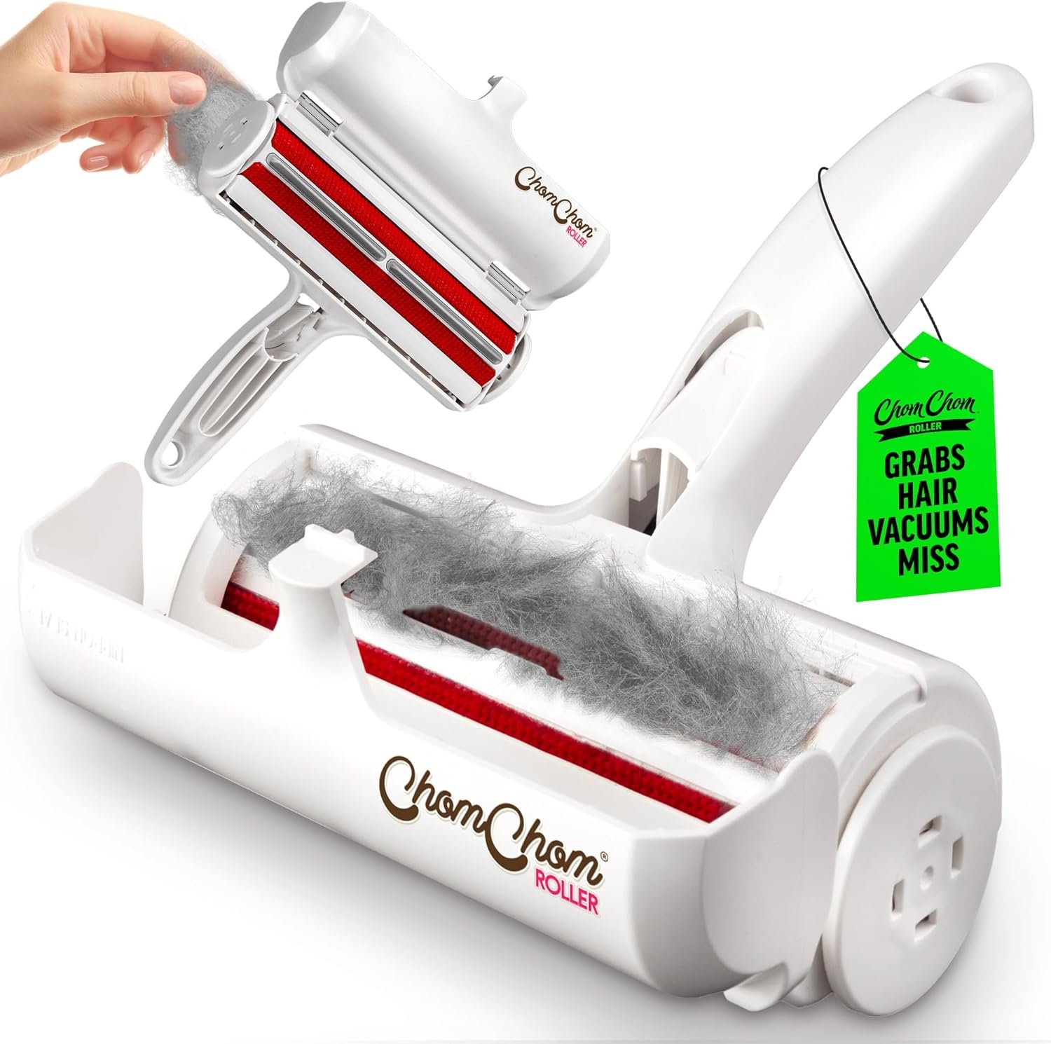 Say Goodbye to Pet Hair: Reusable Fur Remover Roller