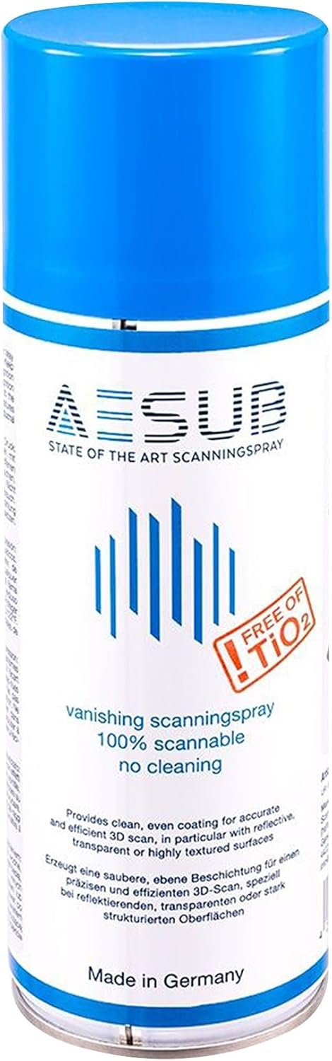 Scan Anything: 3D Scanner Spray for Tough Surfaces