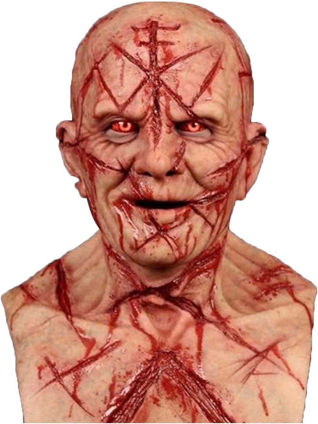 Terrify Your Guests with This Realistic Evil Halloween Mask