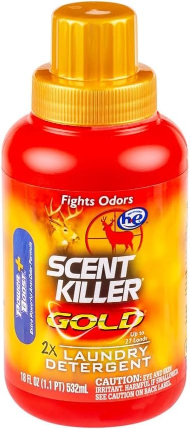 Scent-Free Hunting Gear Wash That Kills Odors Cold