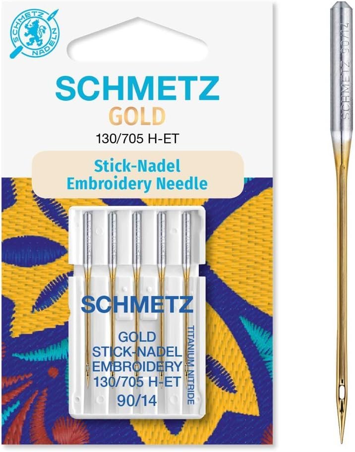 Elevate Your Sewing with SCHMETZ Gold Needles