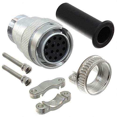 Sealable 14-Position Female Connector Housing - Green