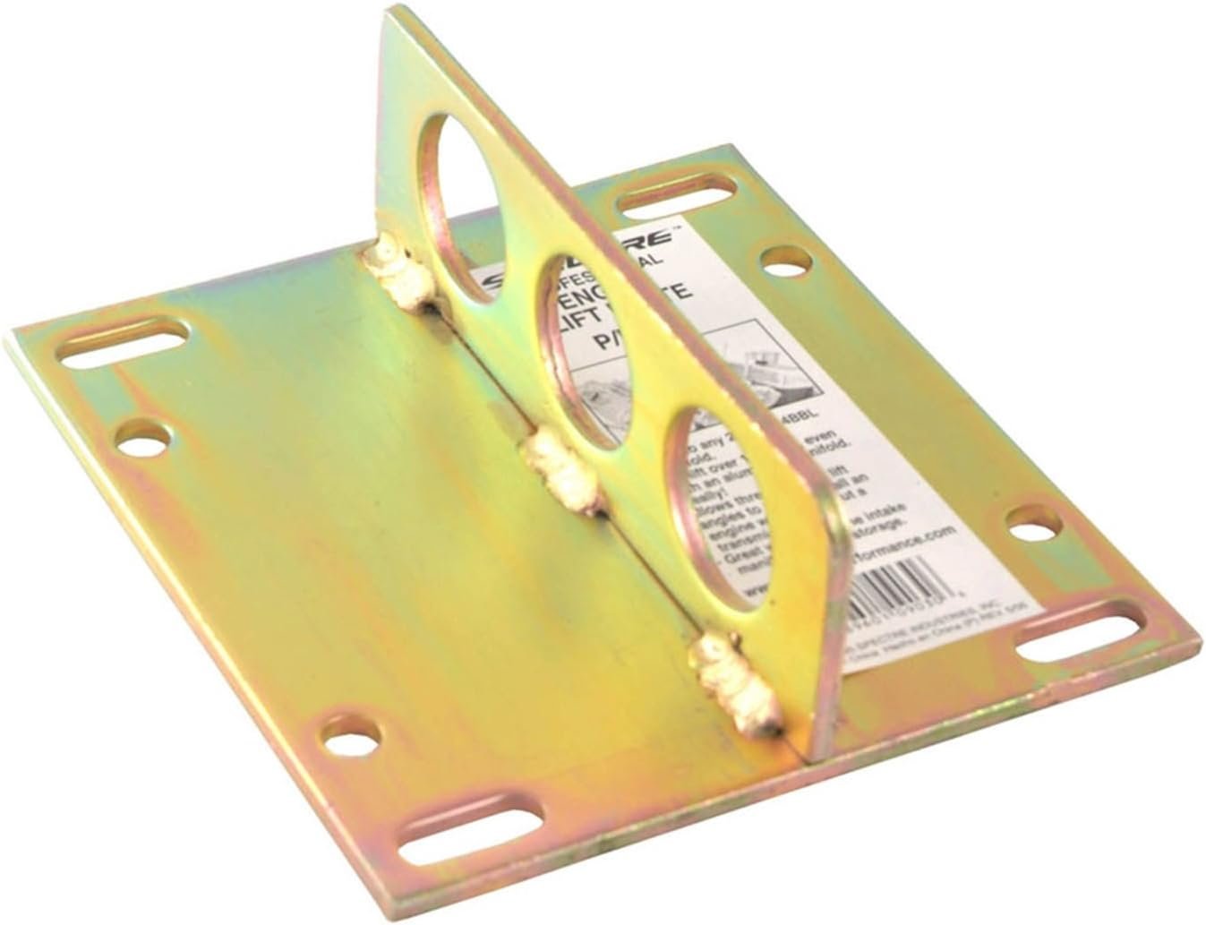 Secure Engine Lift Plate for Carb Intakes