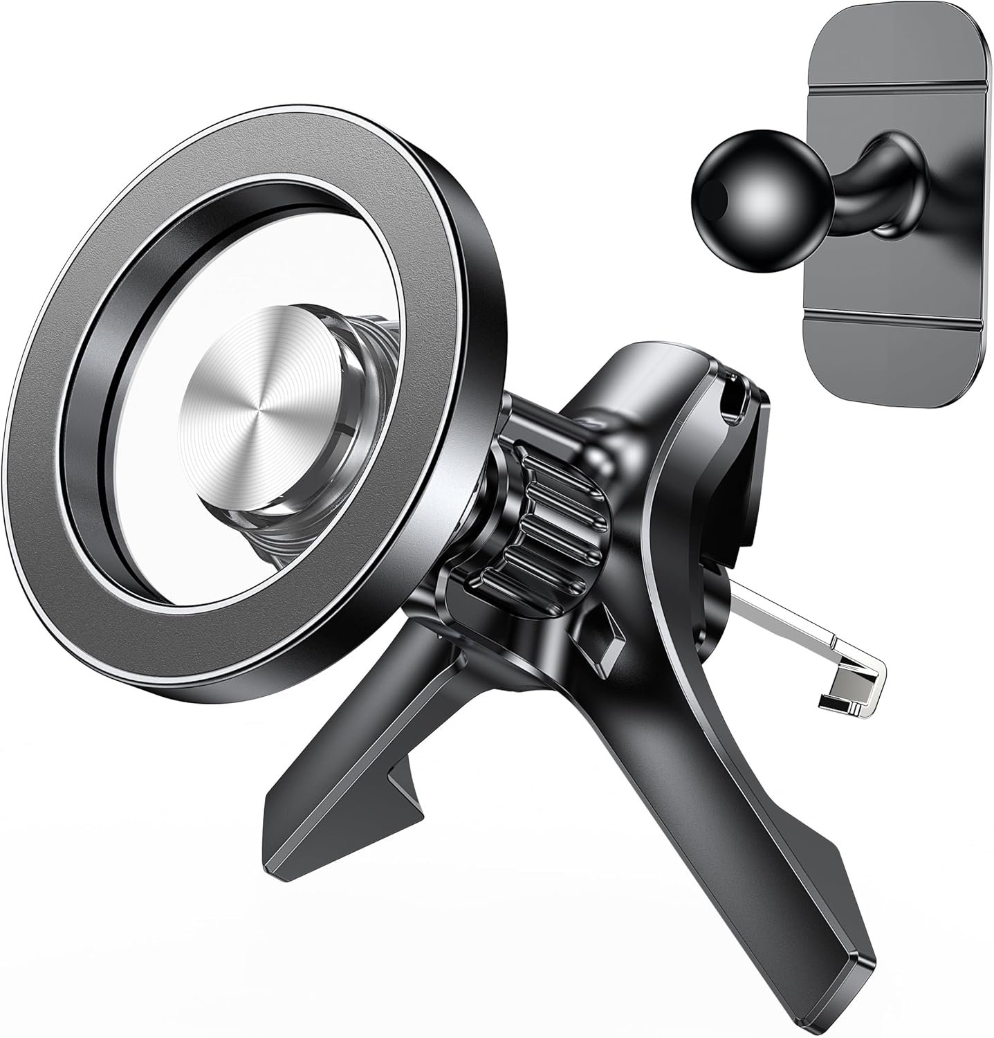 Secure Magnetic Car Mount for iPhone & All Phones