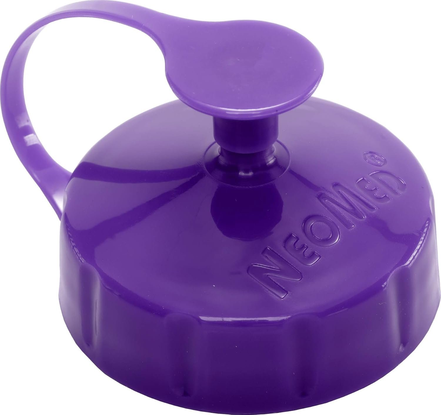 Secure Snap-On ENFit Transfer Lids - Purple 10-Pack