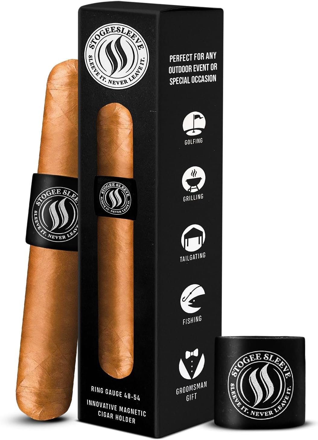 Secure Your Stogie: Magnetic Golf Cart Cigar Holder