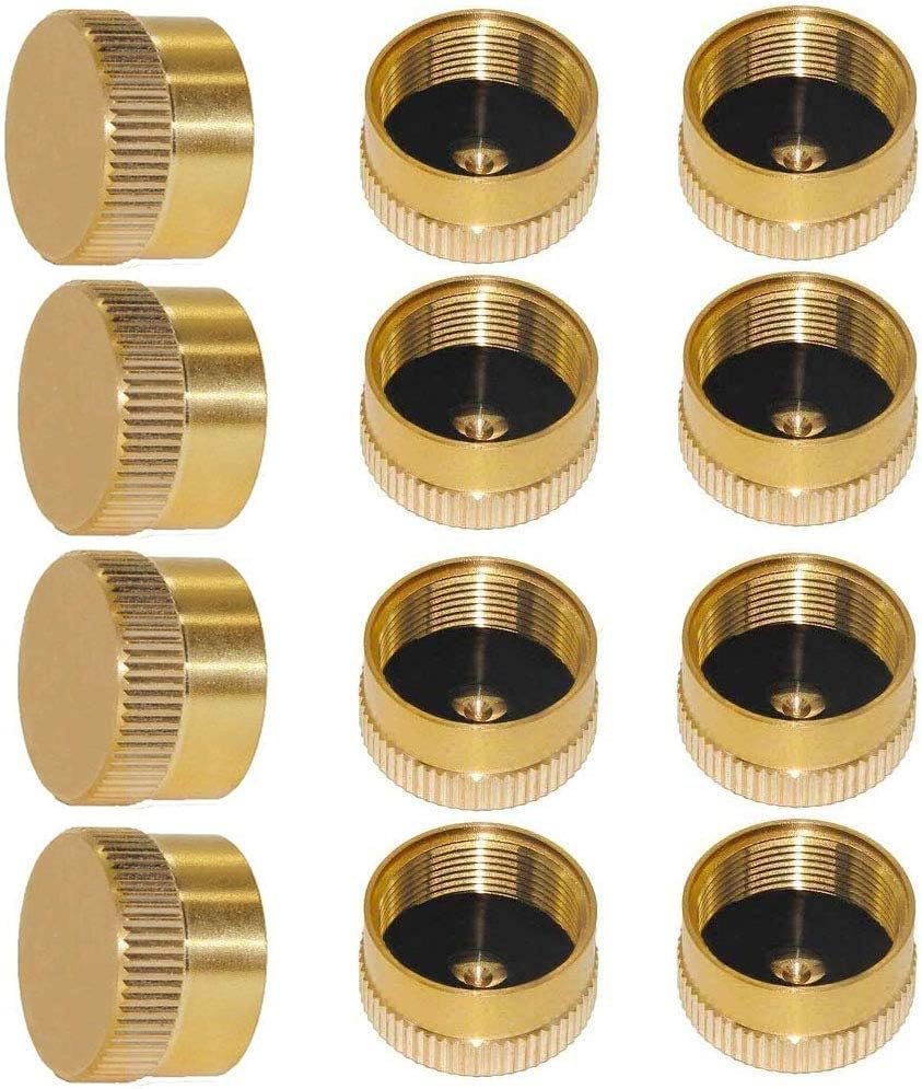 Secure Your Propane with This 12-Pack of Brass Caps
