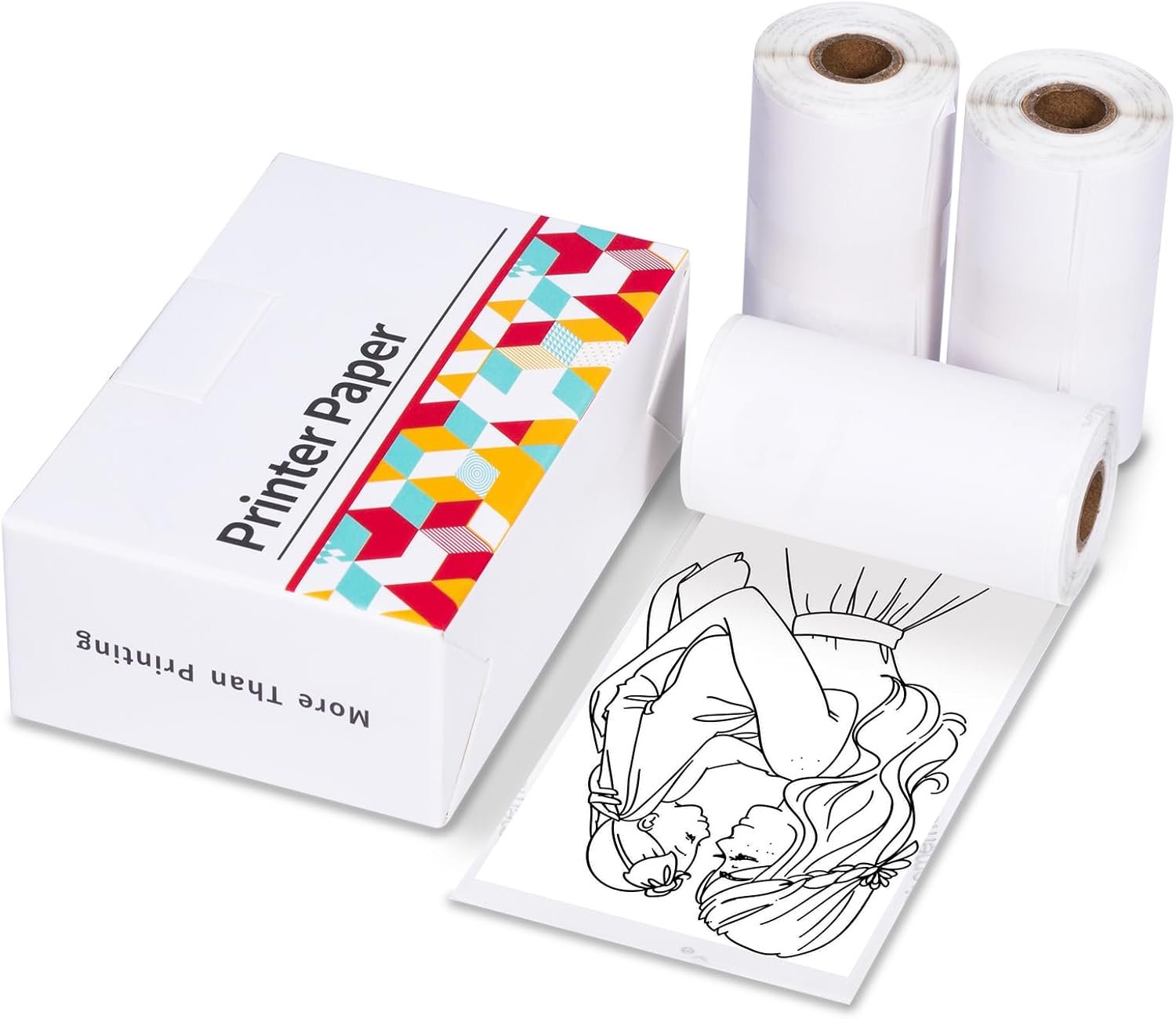 Self-Adhesive Thermal Paper for Pocket Printers