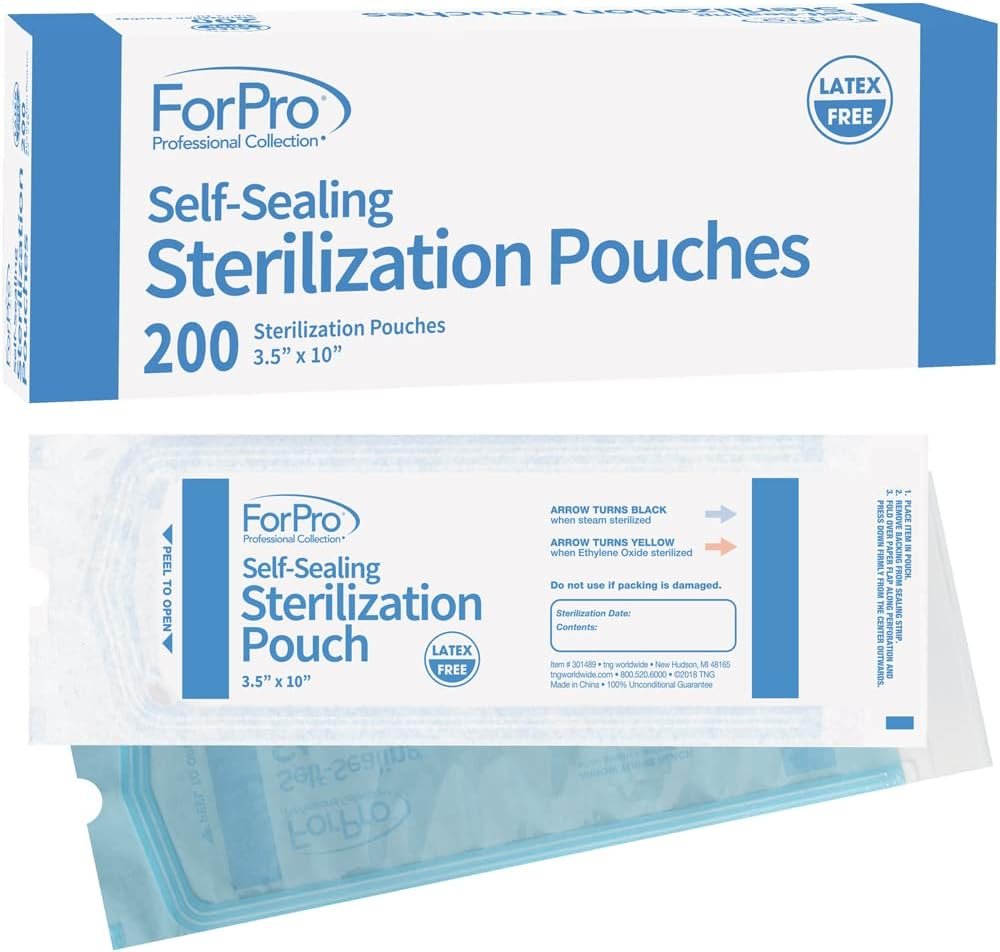 Keep Your Instruments Safe with Self-Sealing Sterilization Pouches