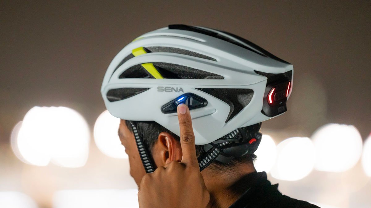 Sena R2 EVO Bluetooth & Mesh Intercom Cycling Helmet