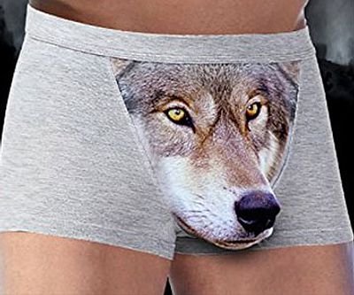 Sexy Wolf Crotch Underwear