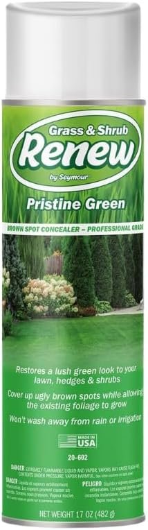 Pristine Grass Spray: Cover Dead Spots Fast