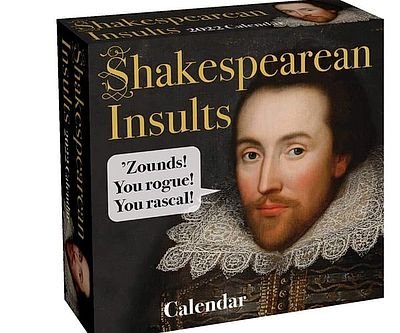 Shakespearean Insults Calendar