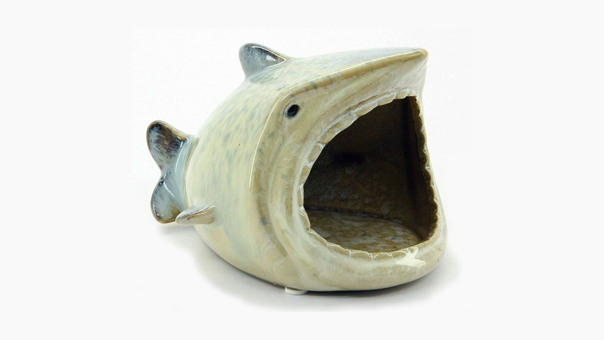 Shark Kitchen Sponge Holder
