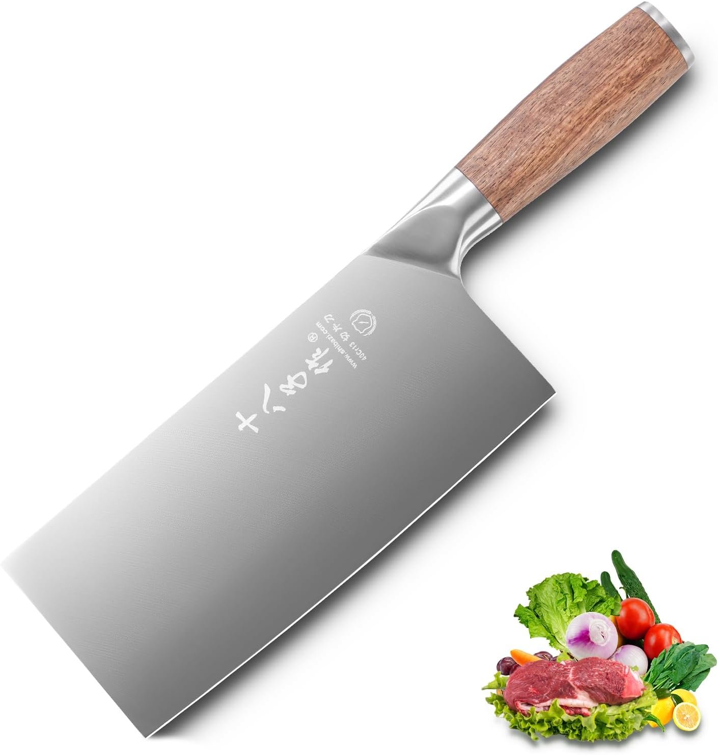Precision Cleaver: Master Meat & Veggies with 7