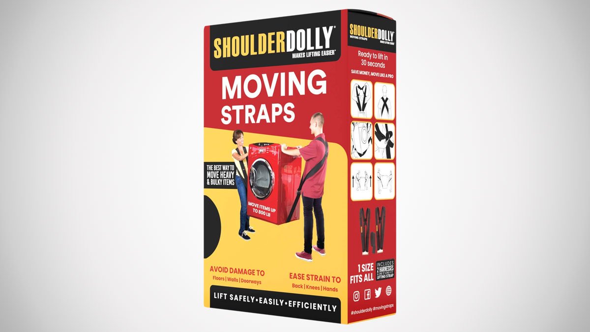 Shoulder Dolly Moving Straps