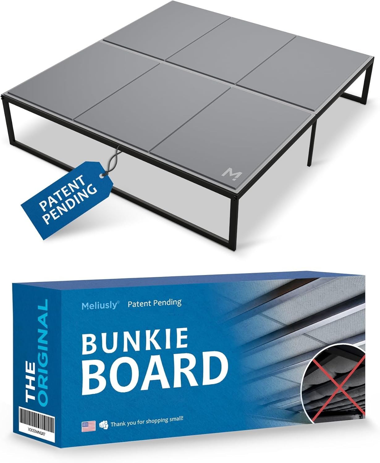 Silent Bunkie Board That Keeps Your King Mattress from Sagging