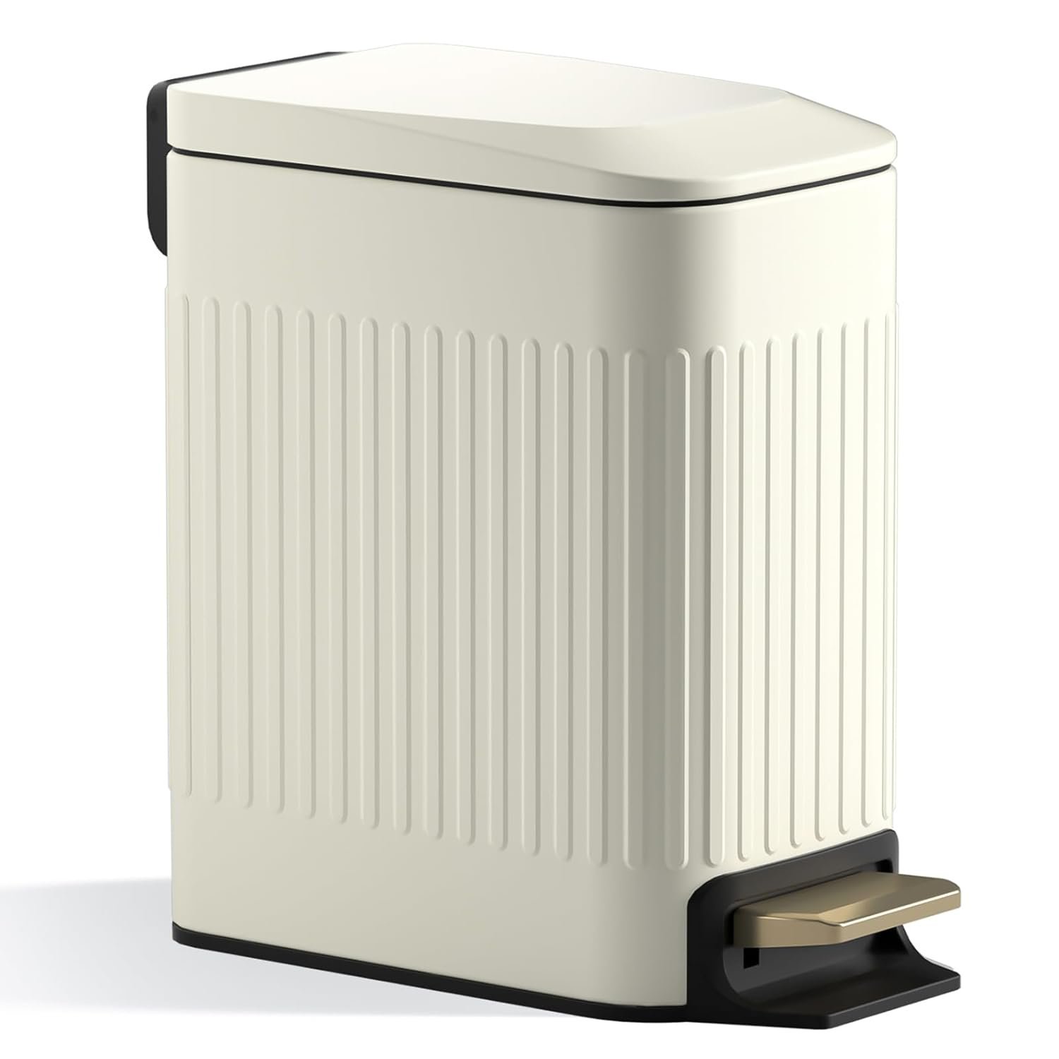 Silent Soft Close Trash Can - Perfect for Small Spaces