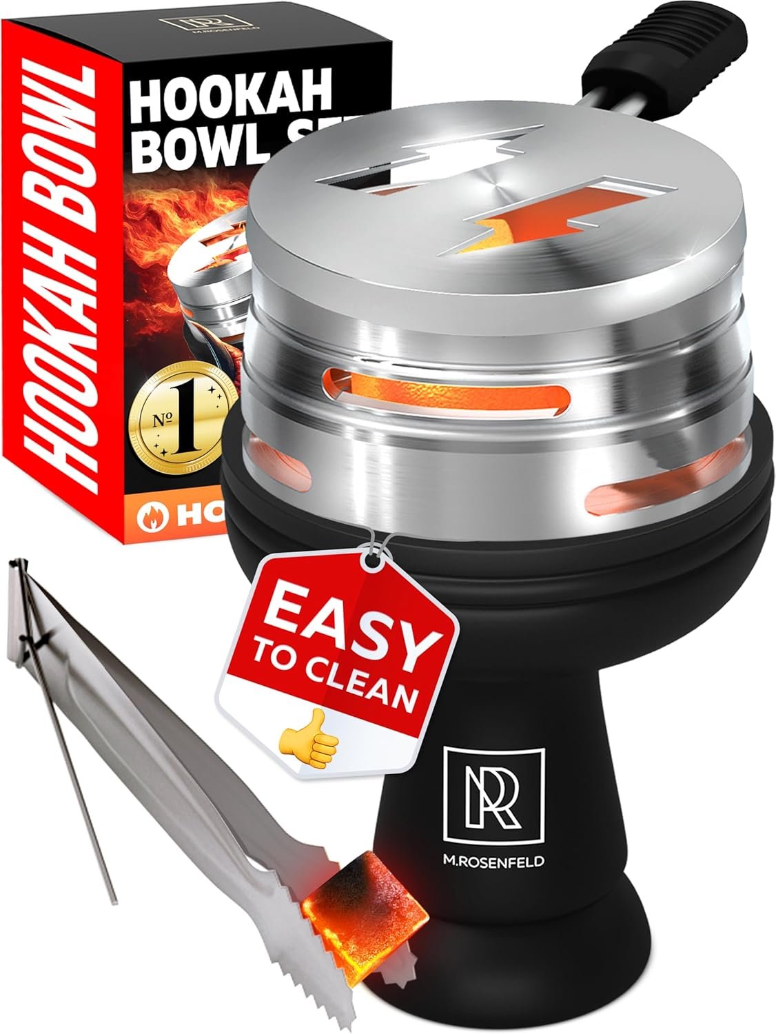 Silicone Hookah Bowl for Even Heat & Bold Flavors