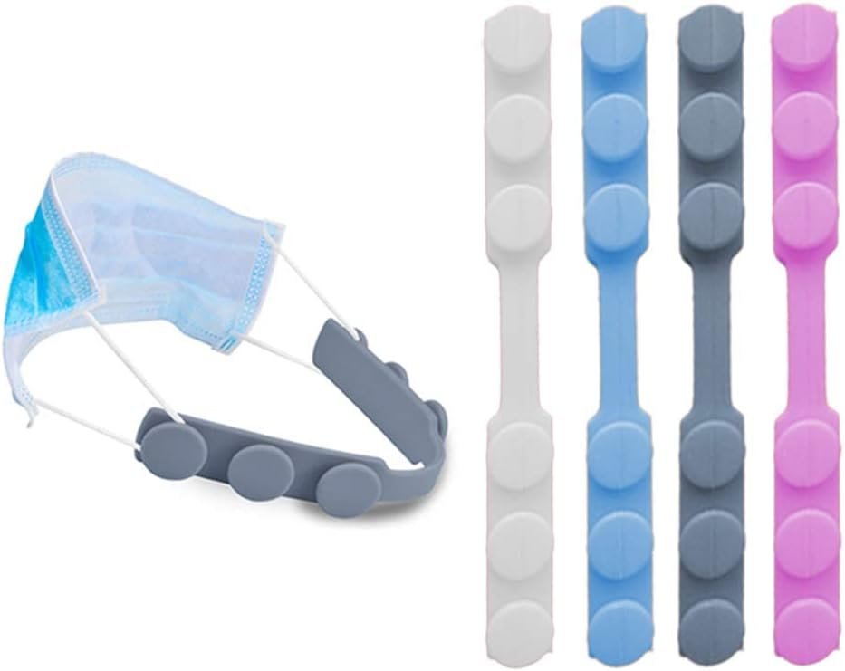 Comfortable Silicone Mask Straps to Prevent Ear Pain