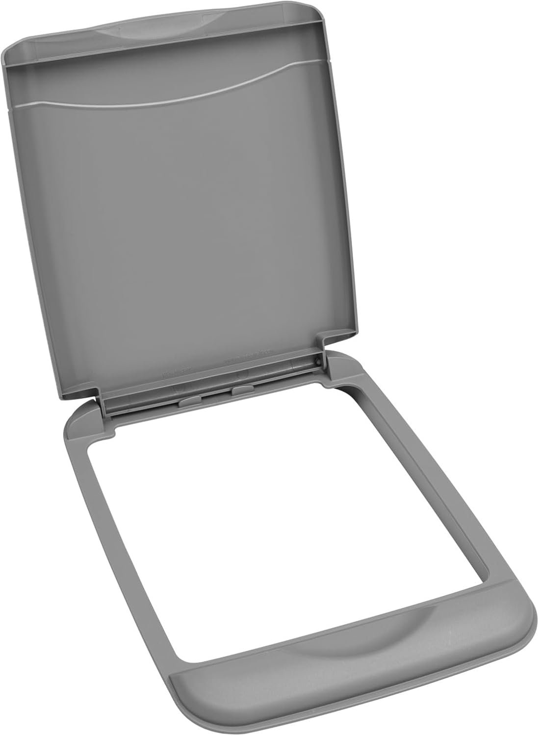 Silver Lid for 35Qt Under-Sink Trash Bin – Easy Replacement
