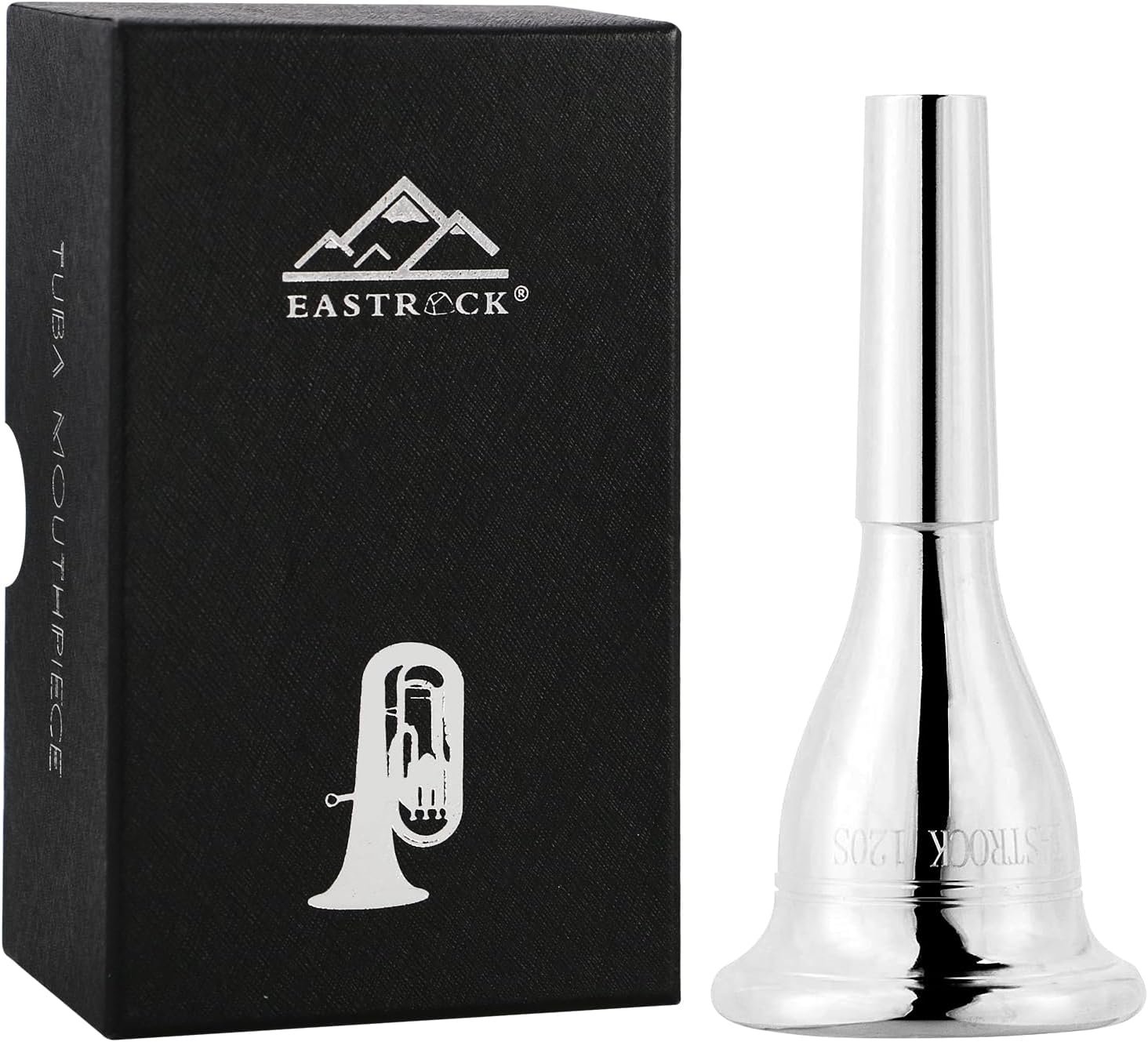 Silver-Plated Tuba Mouthpiece 120S - Rich Sound & Comfort