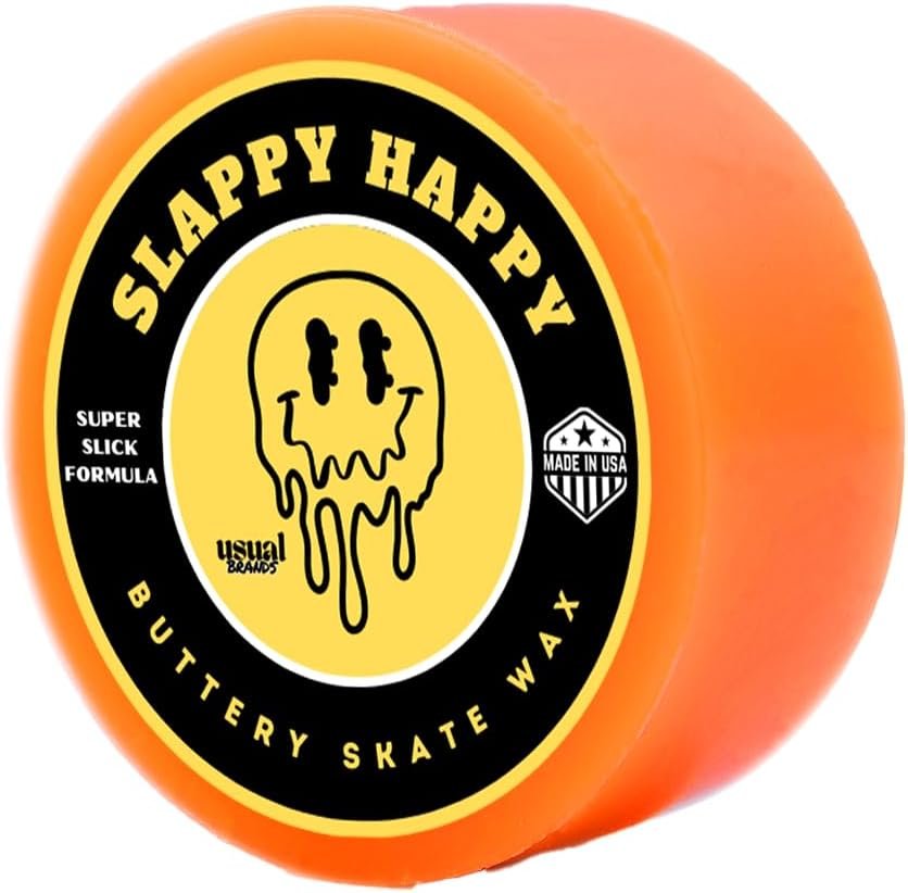 Slappy Happy Skateboard Wax – Effortless Grinds & Slides