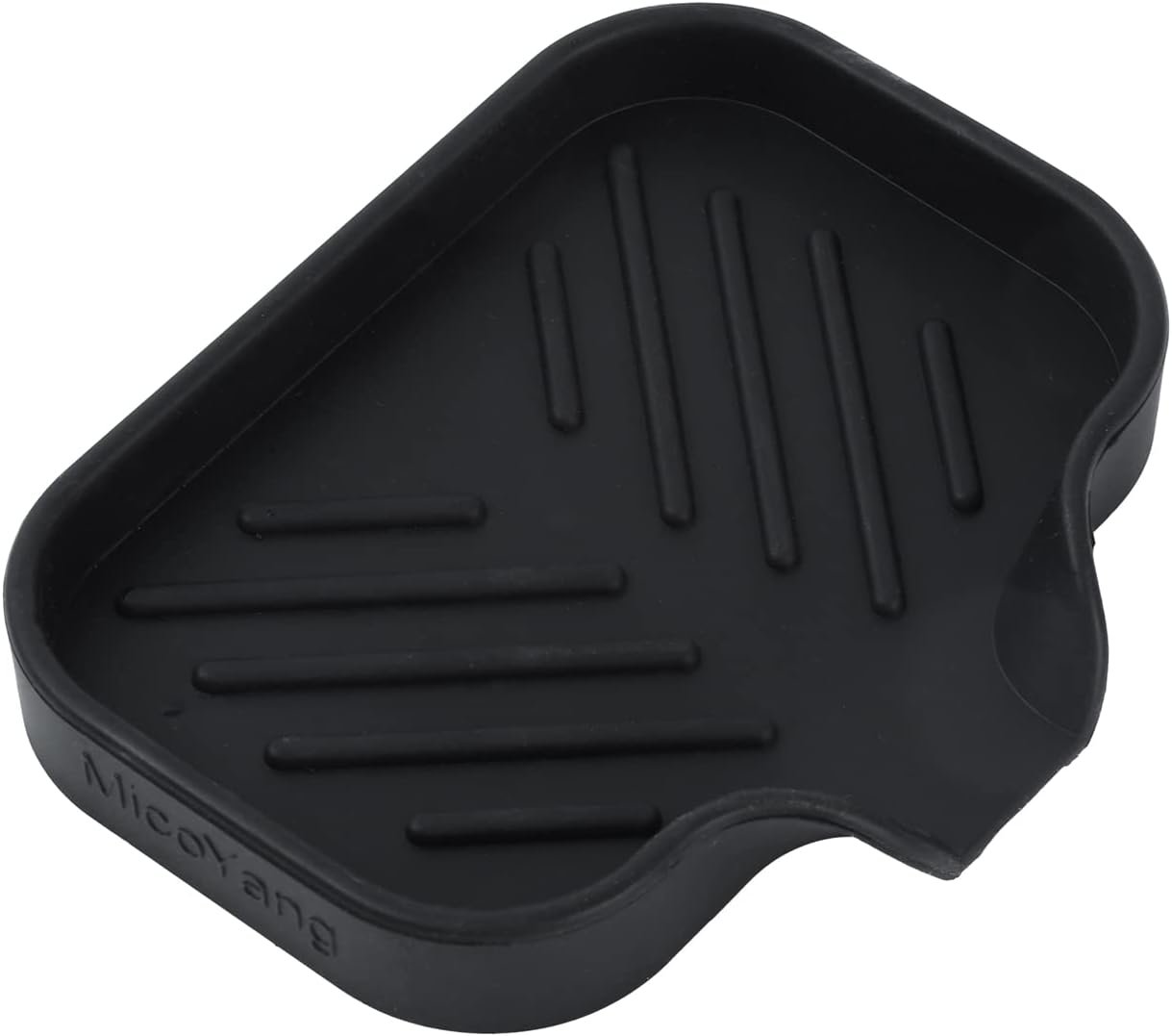 Sleek Silicone Soap Dish with Drainage Spout