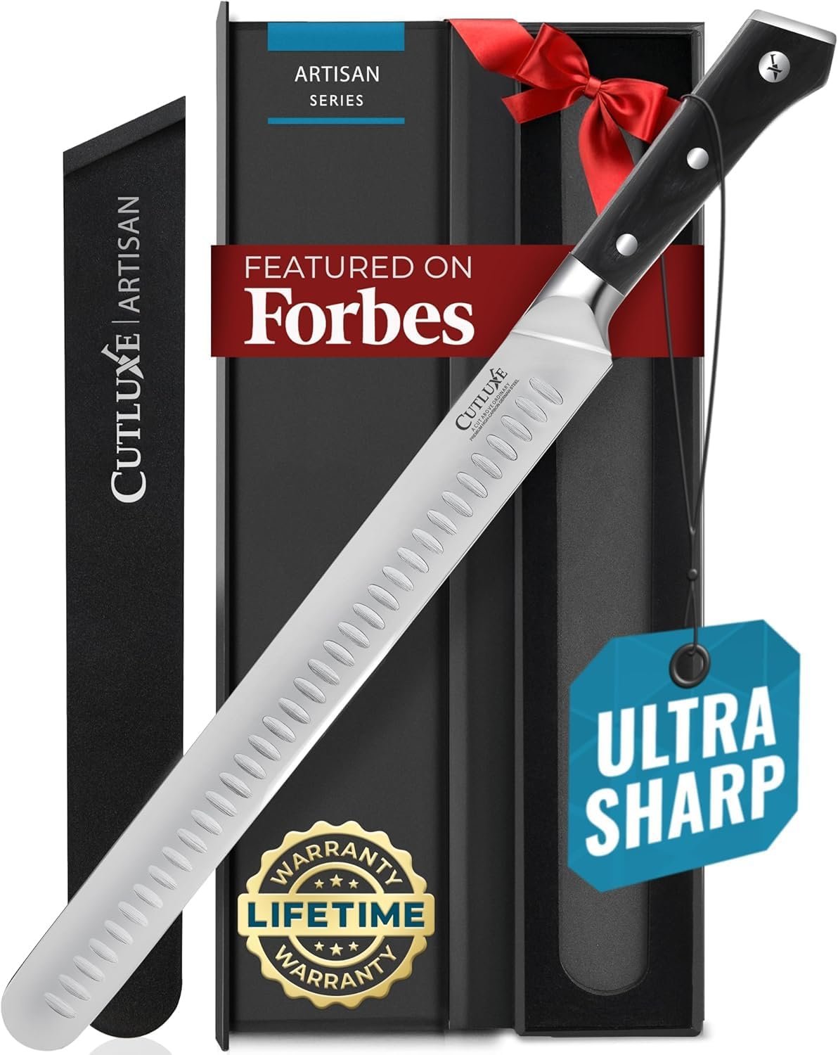 Slice Through Brisket Like Butter - Premium German Steel Knife