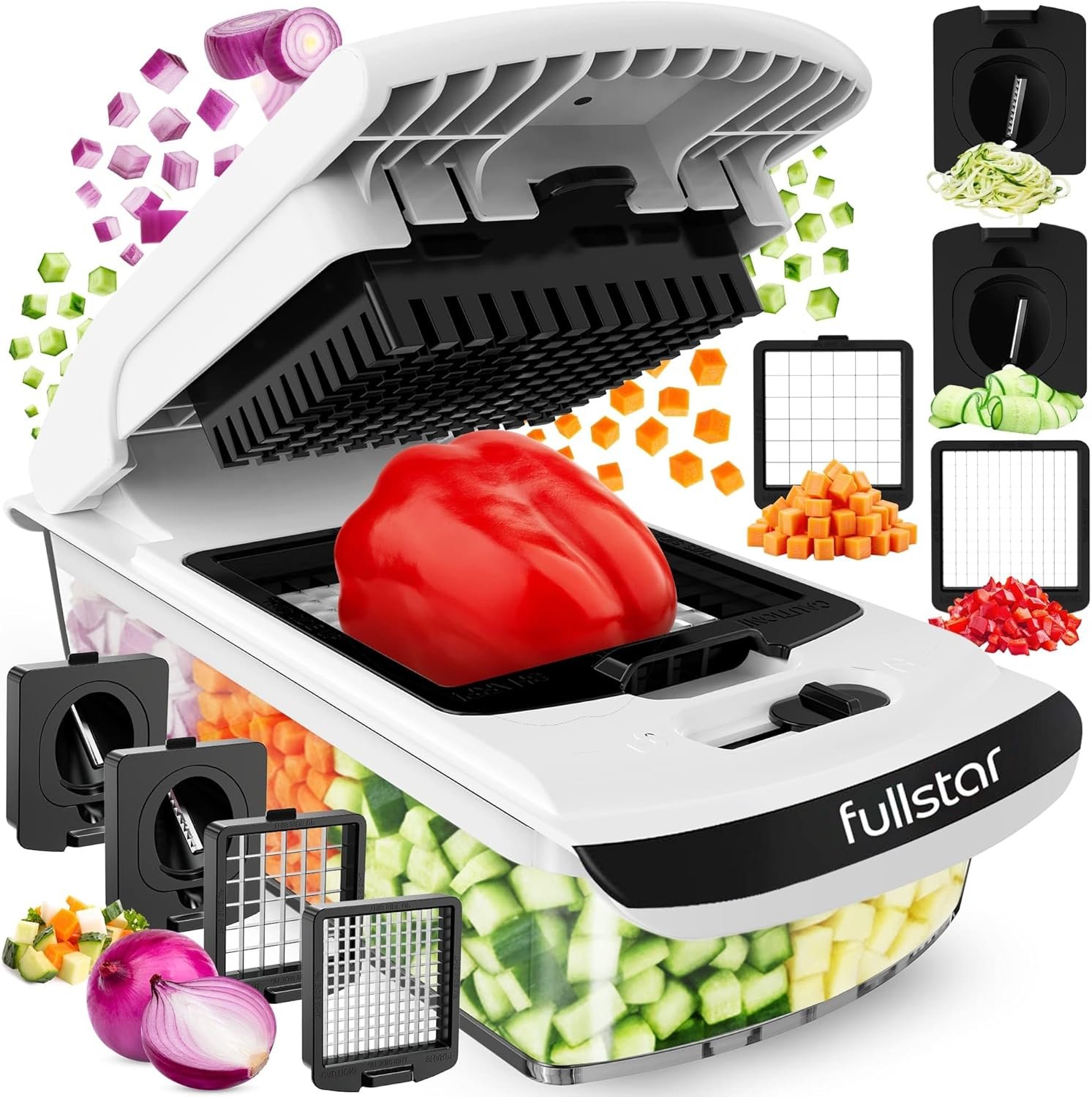 Smart Kitchen Chopper: 4-in-1 Food Prep Tool