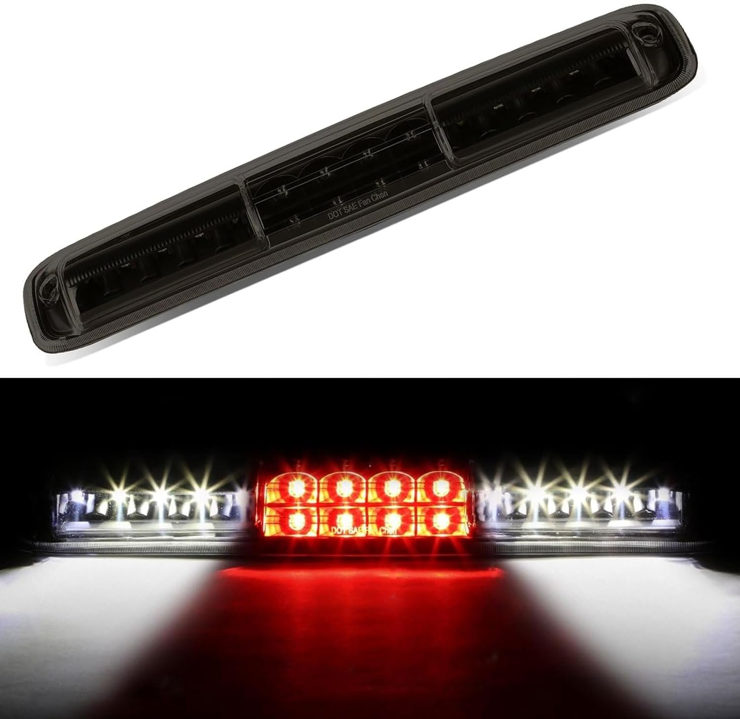 Smoke LED Third Brake Light for Chevy Silverado & GMC Sierra