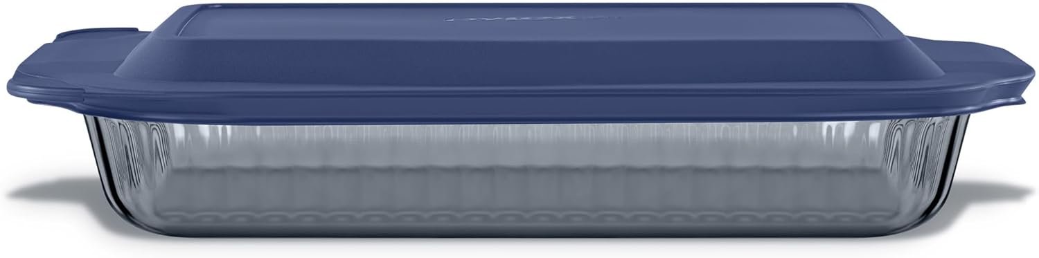 Bake Evenly with Smoke-Tinted Pyrex 9x13 Dish