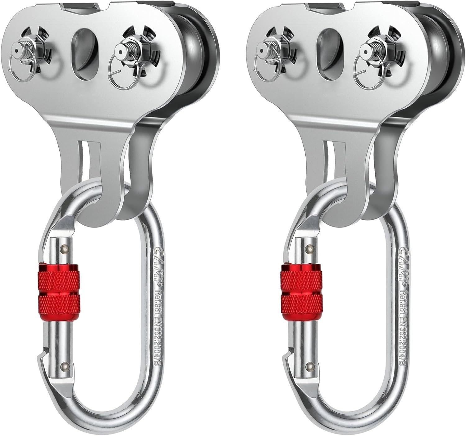 Smooth-Glide Zipline Pulley: Premium Stainless Steel for Backyard Adventures