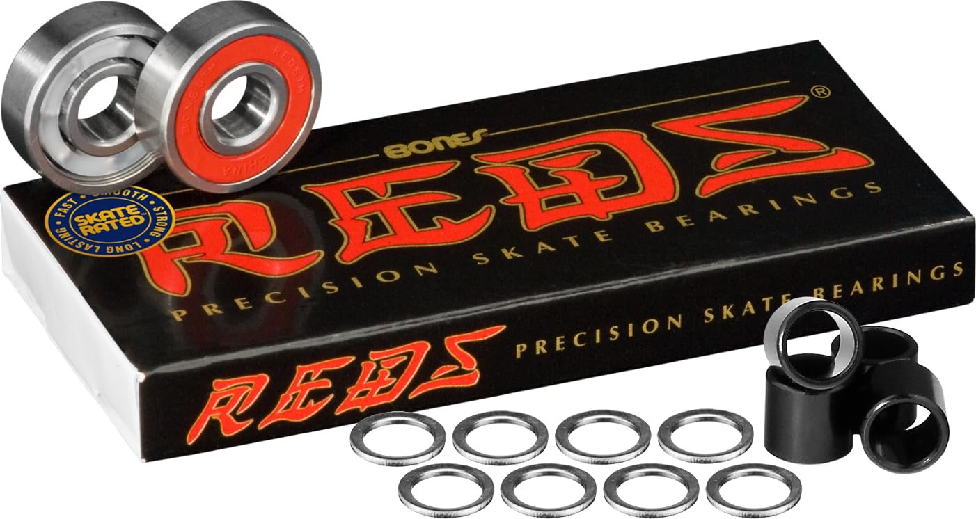 Smooth Rolling with Bones Reds Bearings
