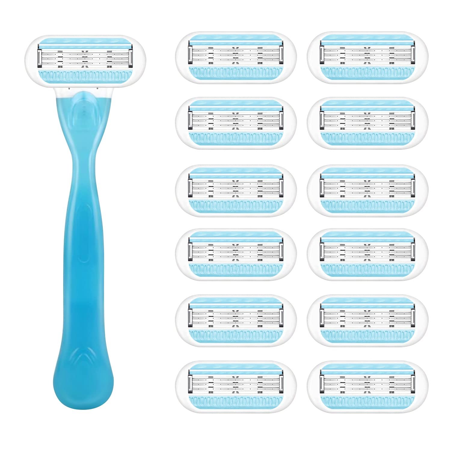 Smooth Shave Anywhere: Venus Razor Set with 12 Blades