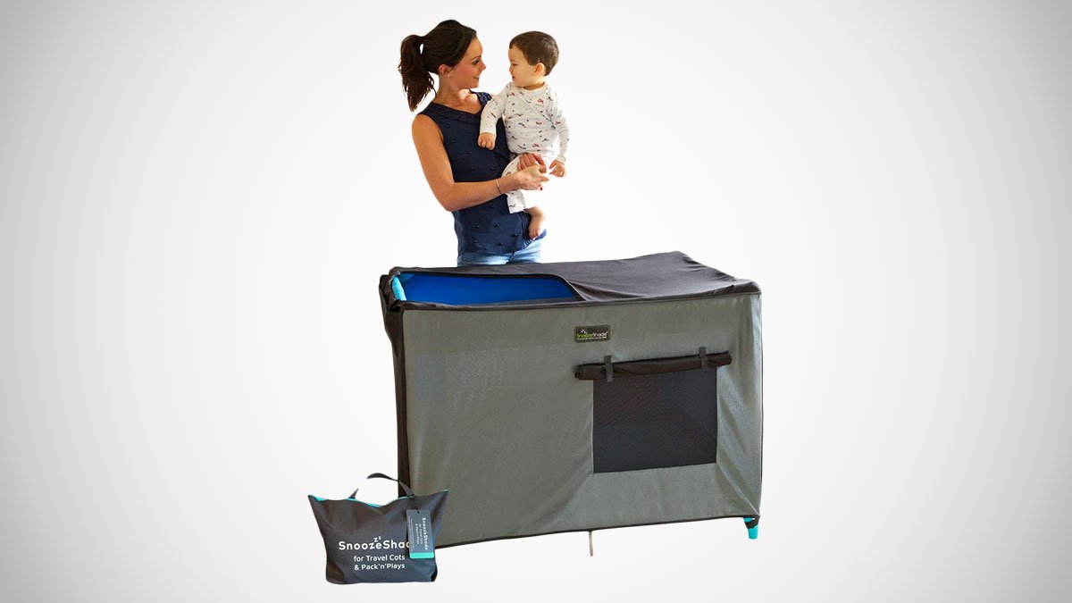 SnoozeShade Pack & Play Blackout Crib Tent