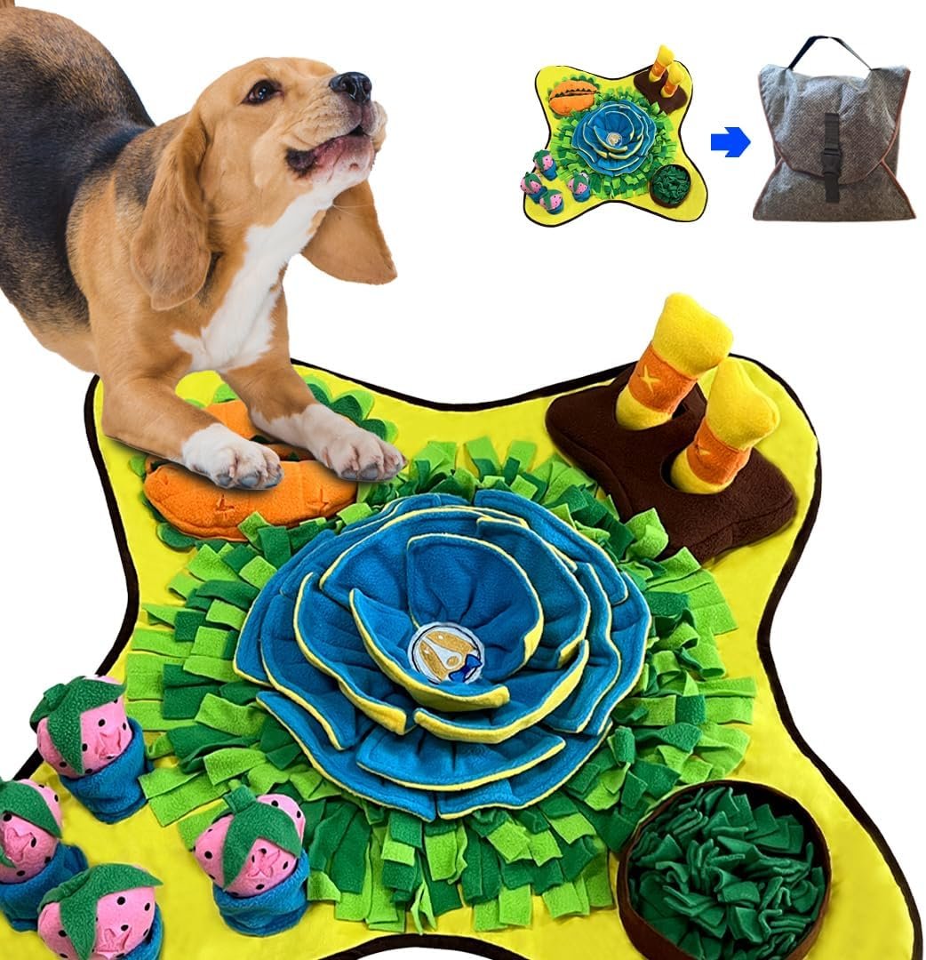 Keep Your Dog Happy & Entertained with This Snuffle Mat