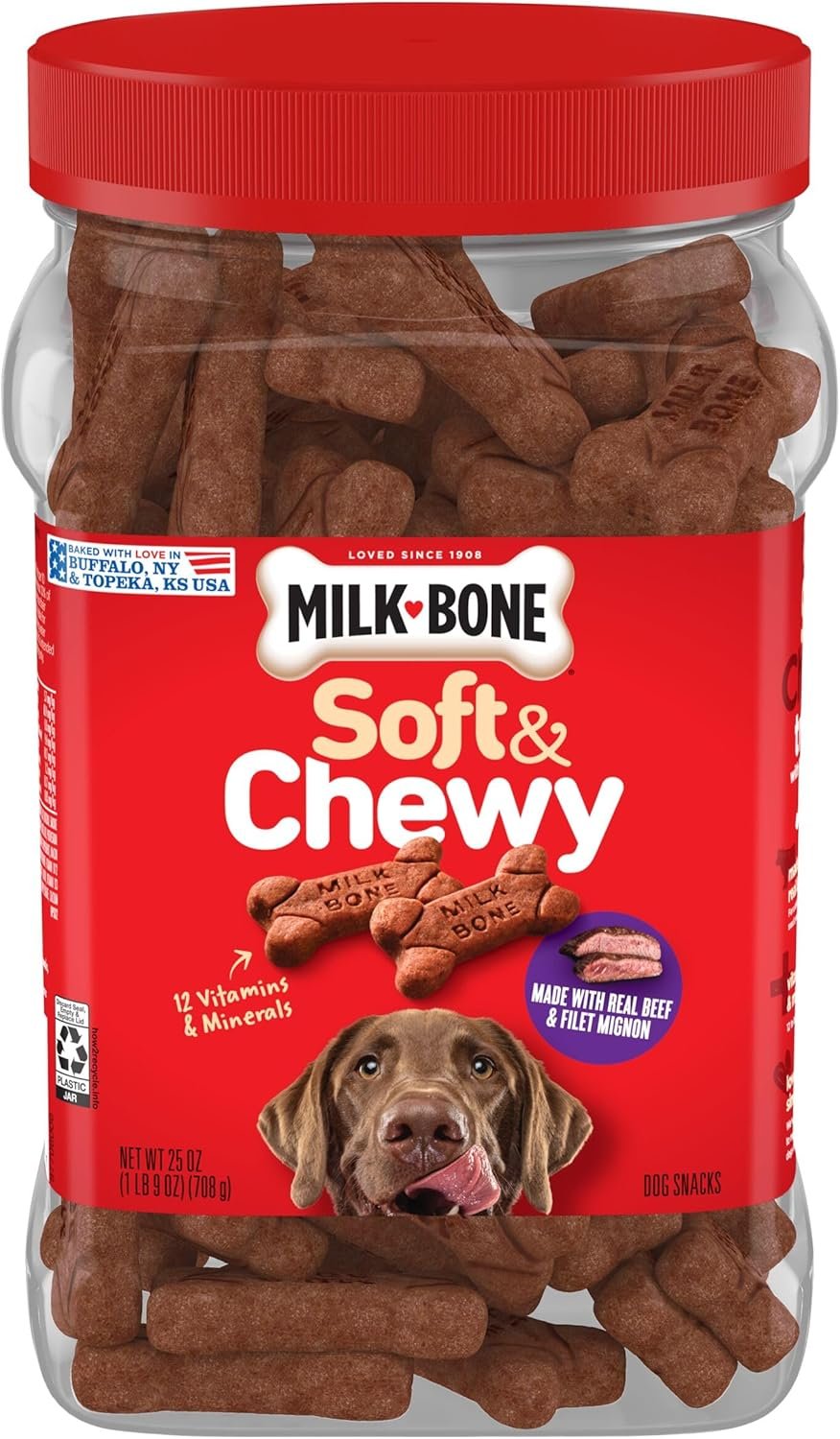 Tender Beef & Filet Mignon Chewy Dog Treats