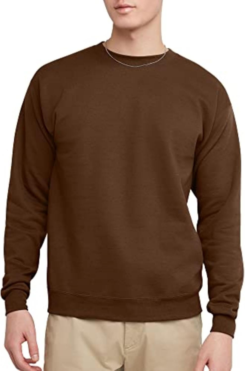 Soft & Cozy: Hanes Men's EcoSmart Fleece Sweatshirt