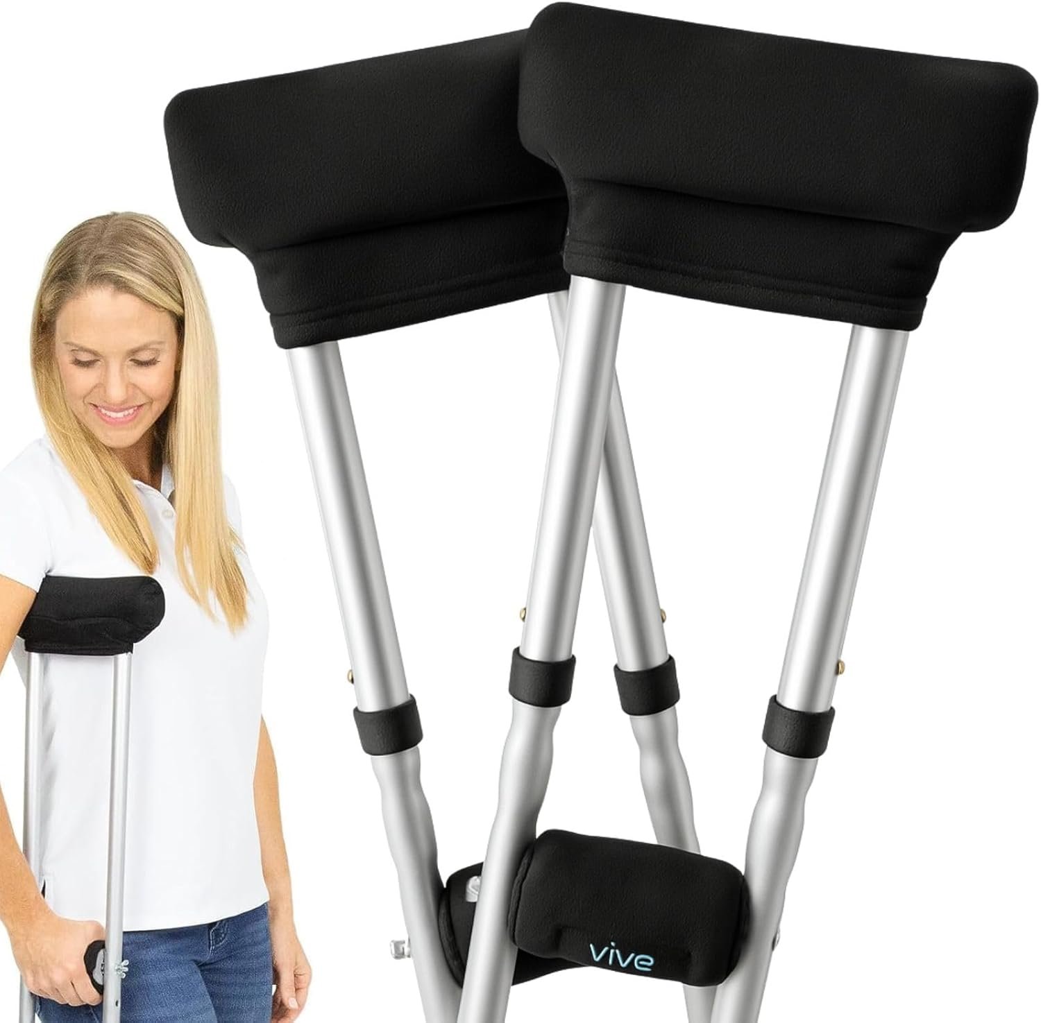Soft Crutch Pads & Grips for Pain-Free Days